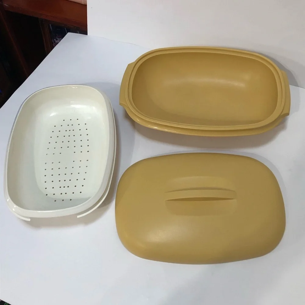 Tupperware Vintage 3 Piece Microwave Steamer